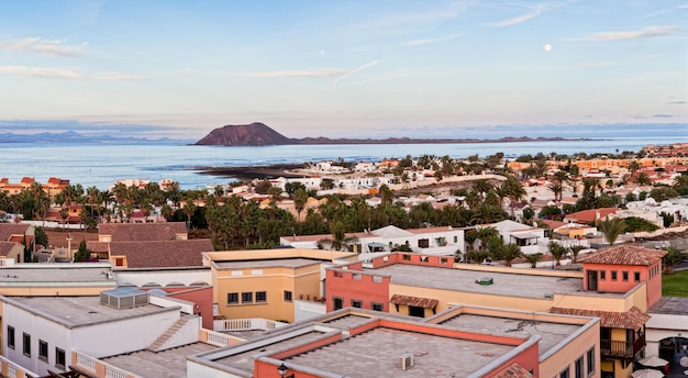 panoramic views of the islet of Lobos