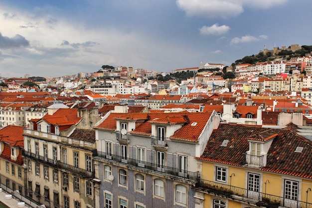 Panoramic views of Lisbon Portugal