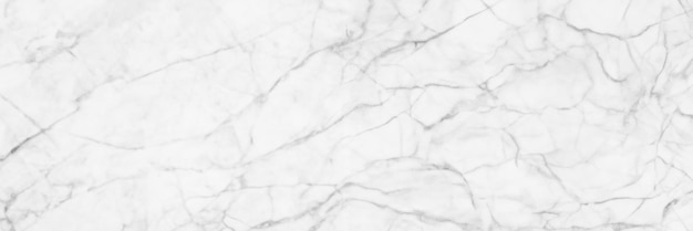 panoramic white background from marble stone texture for design