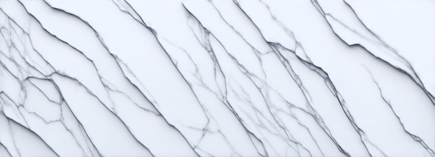 Panoramic white background from marble stone texture for design