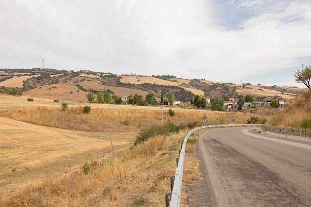 Panoramisch landschap van Italië