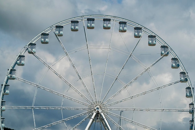 Panoramisch reuzenraddetail