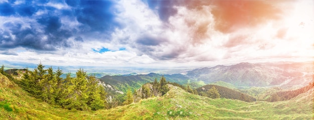 Panoramisch uitzicht berg