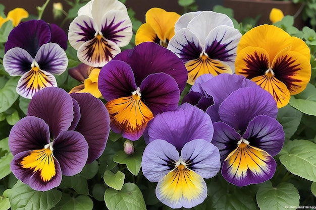 Photo pansy poem