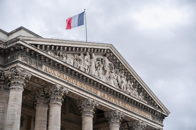 Photo pantheon building in paris france