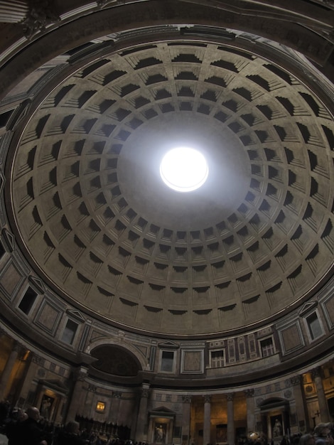 Pantheon in Rome, binnenaanzicht