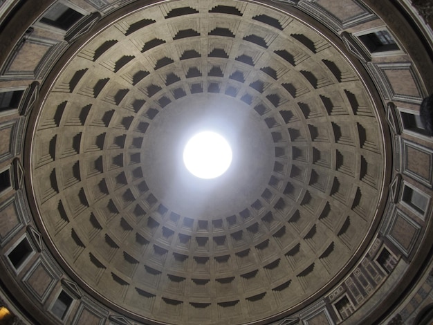 Pantheon in Rome, inside view