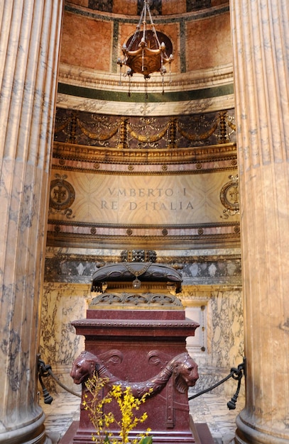 Photo pantheon in rome italy