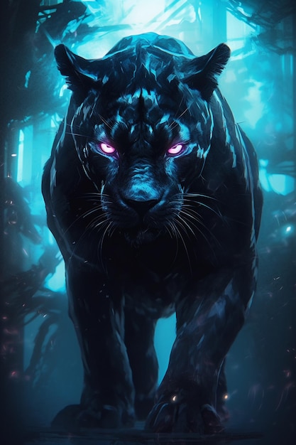 The Panther creature