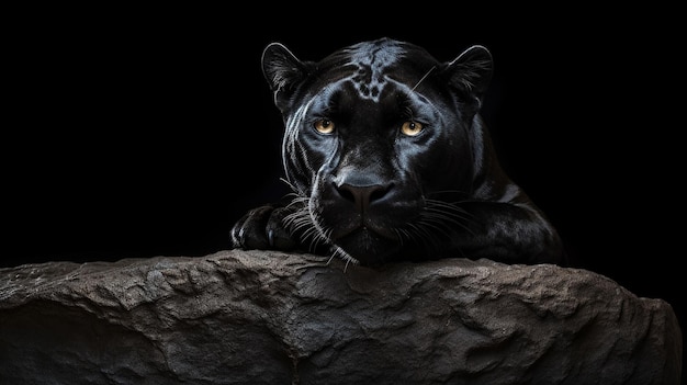 panther HD 8K wallpaper Stock Photographic Image