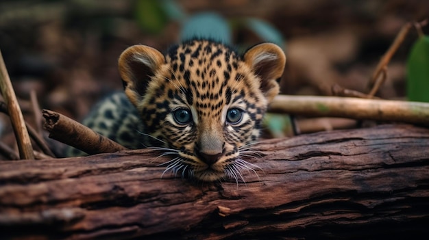 Panther Leopard jongen