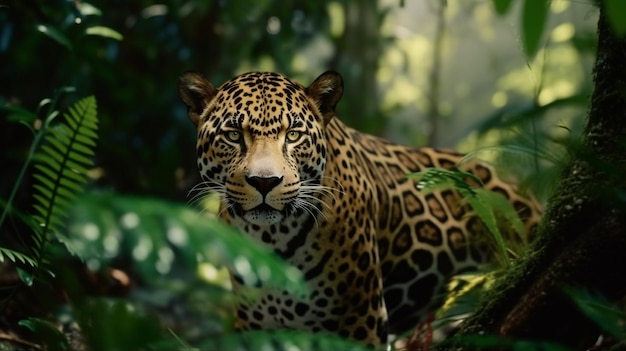 Panthera onca HD 8K обои стоковая фотография