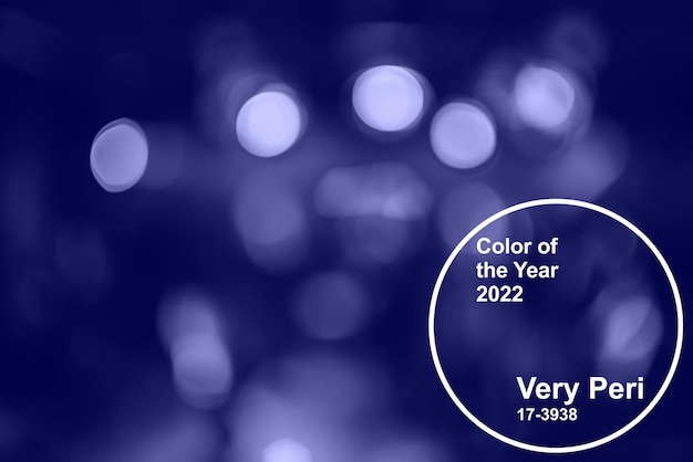 Photo pantone 17-3938 very peri the main color of the year 2022. abstract background with the trend color of the year