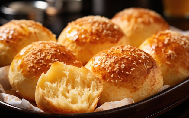 Pao de Queijo Braziliaans kaasbrood Een smakelijke traditie om te proeven