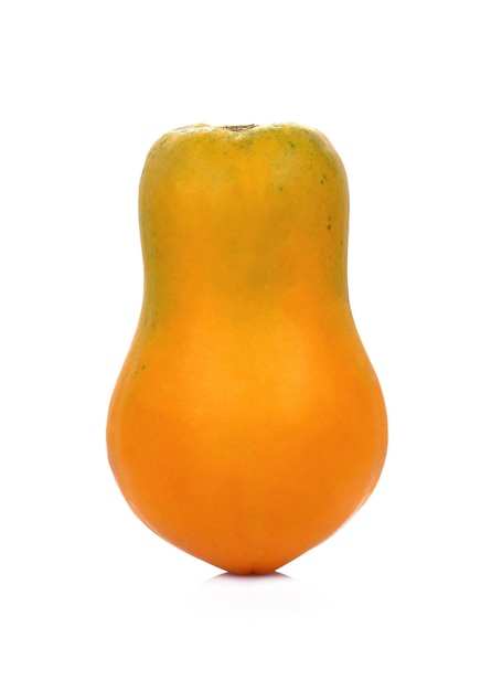 Papaya isolated on a white background