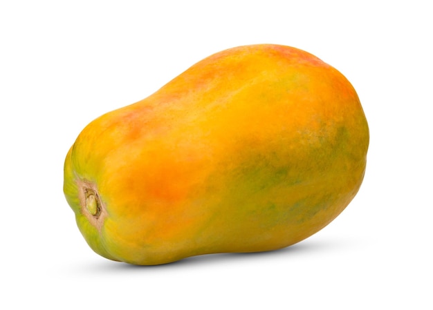 Photo papaya isolated on a white background