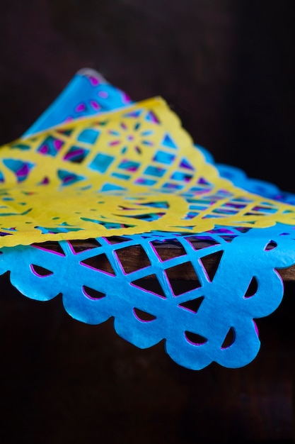 Papel picado party decorations