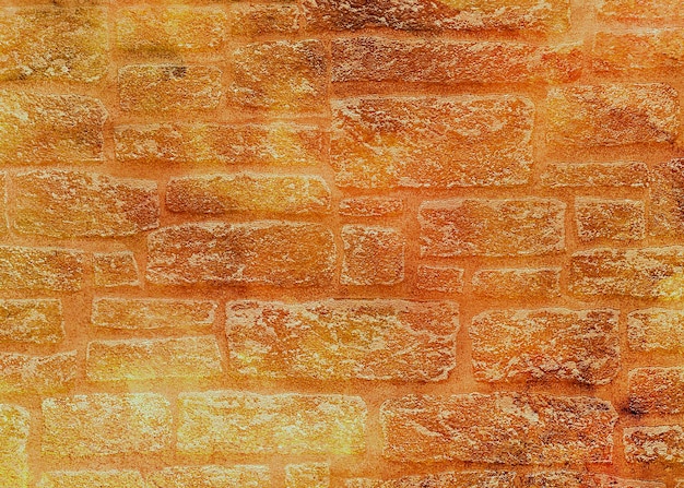 Paper background from brown texture bricks