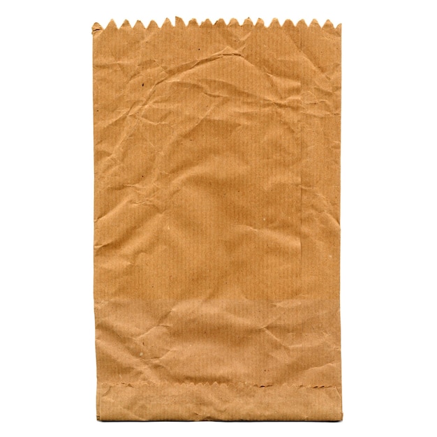 Paper bag isolated