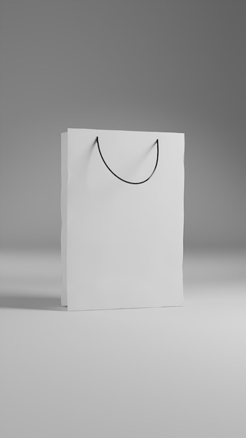 paper bag mockup