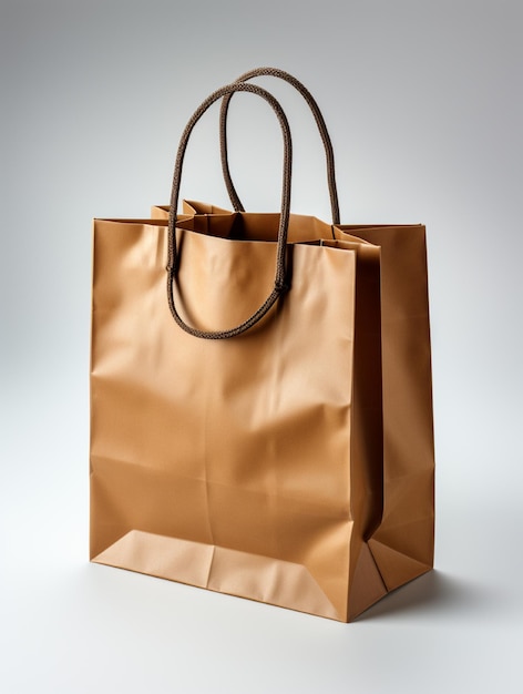 Paper bag for product mockup