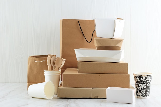 Paper Bags and Takeaway Food Packaging