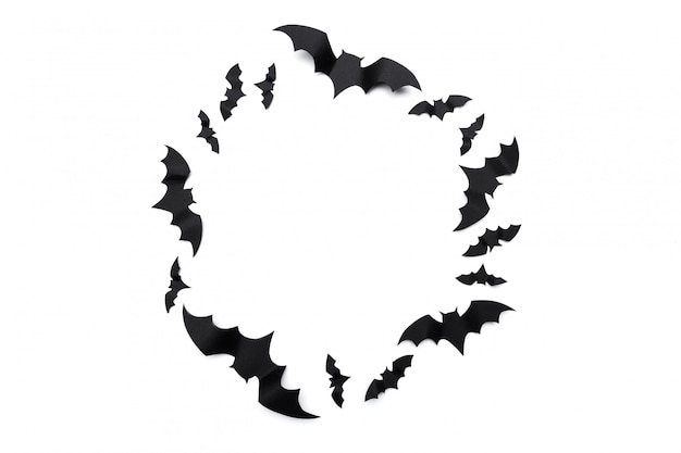 paper bats flying