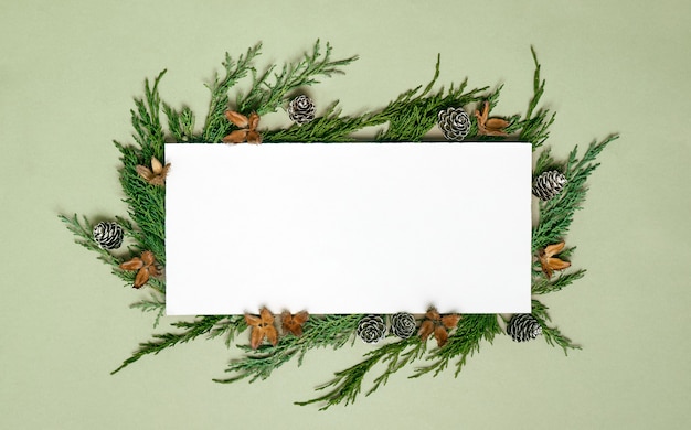 Paper blank mock up, decorations