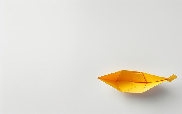 a paper boat made by a paper boat