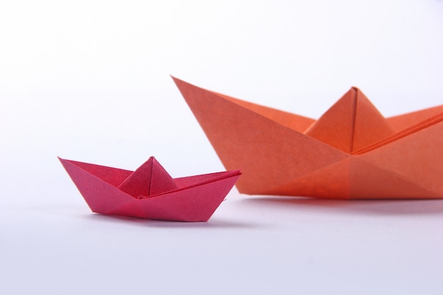 Paper boats