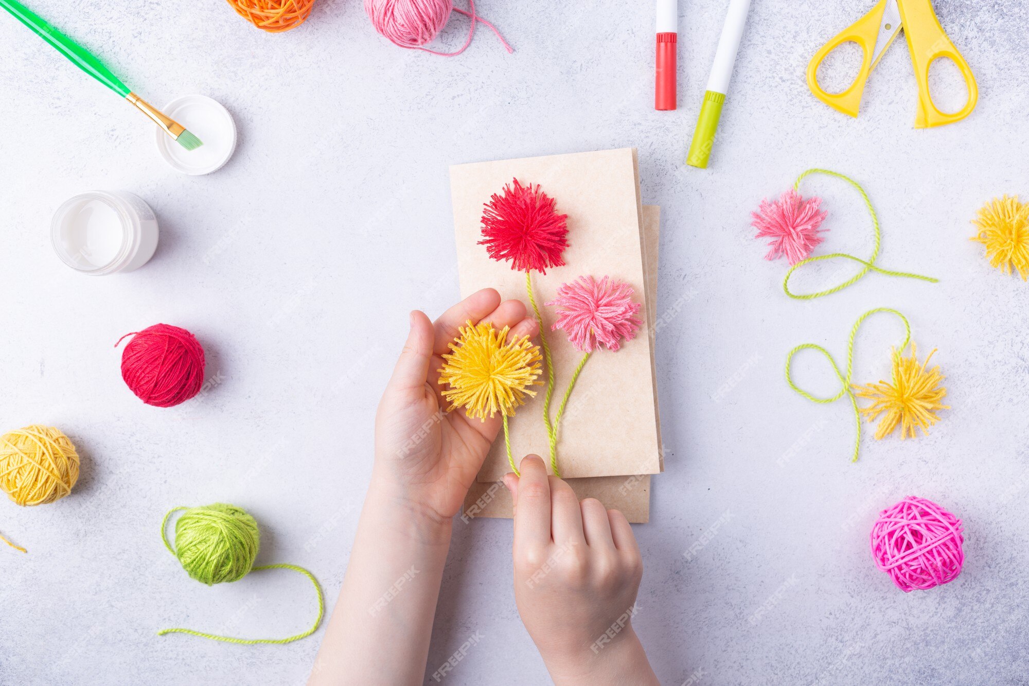 Paper Flower Bouquet Craft - Sweet Spring Flower Craft - Arty Crafty Kids