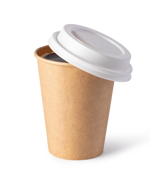 Paper cup of coffee