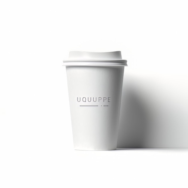 Paper Cup Mockup 8 oz