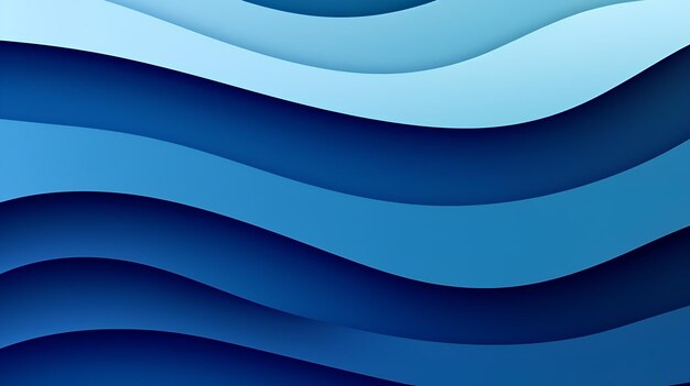 Photo paper cut lines background blue