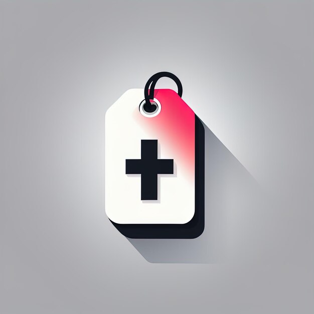 paper cut medicine bottle and medical icon isolated on grey background bottle of pill pharmacy sig