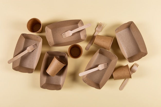 Paper eco-friendly utensils