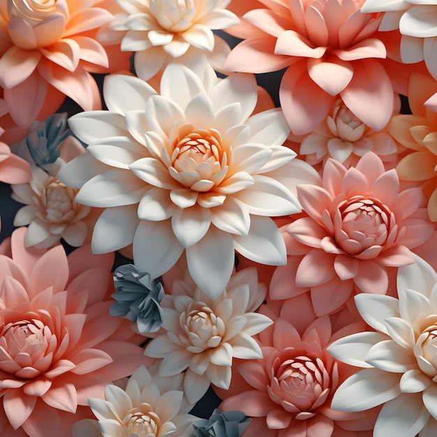 A paper flower wallpaper that says'flower'on it