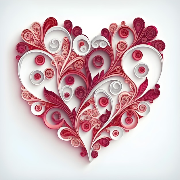 Paper Heart Quilling