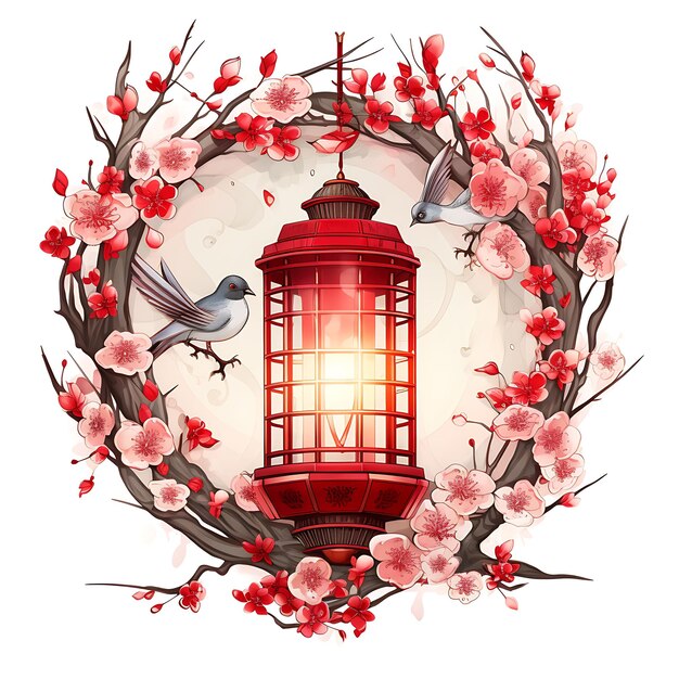 Photo paper lantern earth hour frame shaped like a traditional lan clipart captivating artwork design