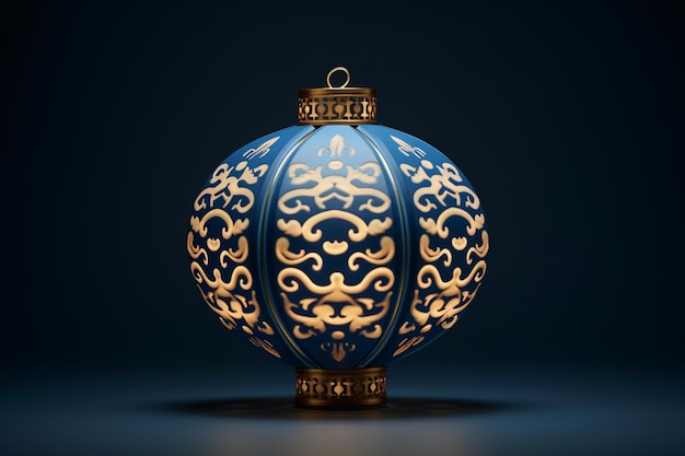 A paper lantern traditional pattern decoration Eastern style British Museum exhibits