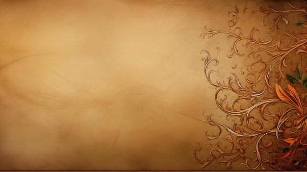 Paper parchment brown background