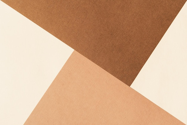 Paper for pastel overlap in beige and terracotta colors