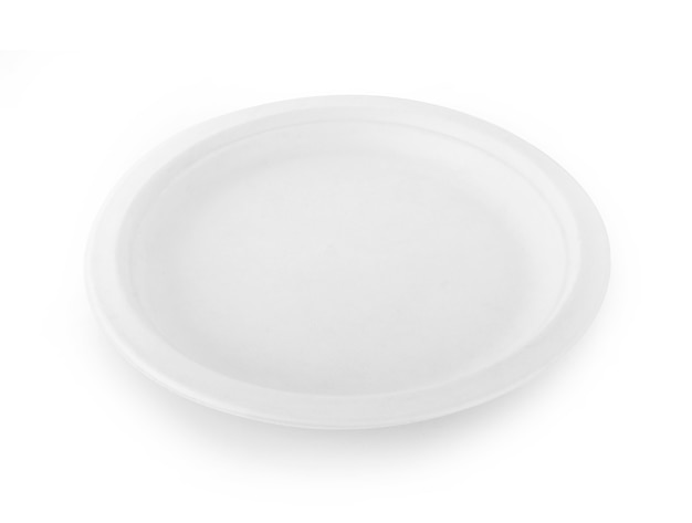 Paper plate isolated