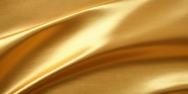 Photo paper shiny gold textured background ai generated