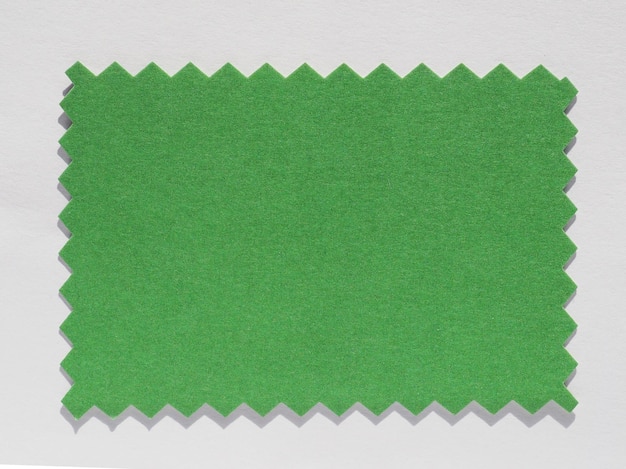 Paper swatch isolated