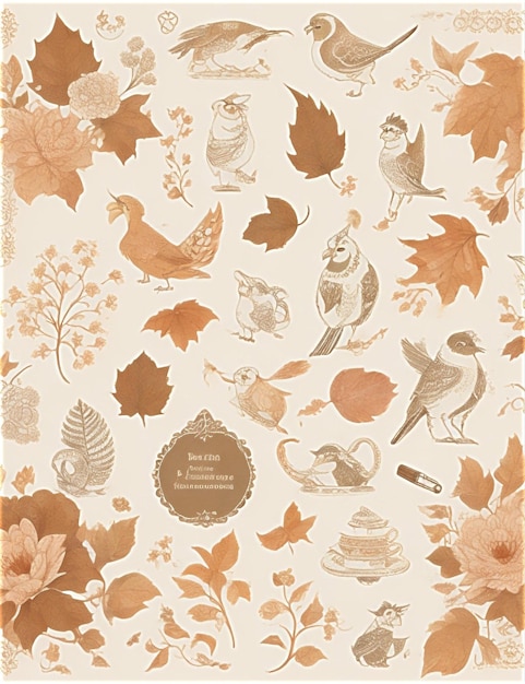 paper texture autumn vintage