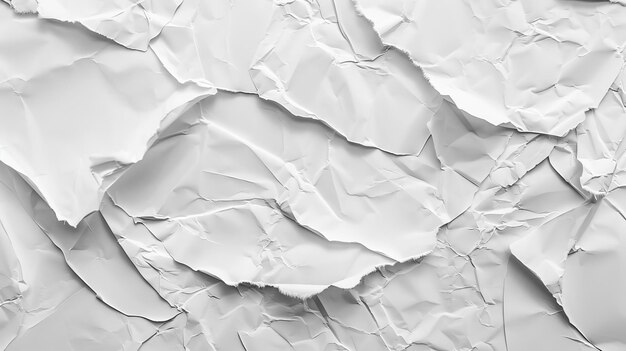 Текстура бумаги в белом цвете
