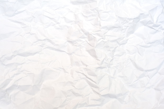 Paper . White wrinkled paper