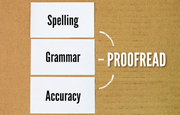 Photo paper with the words spelling grammar and accuracy grammatical accuracy refers to the correct usage