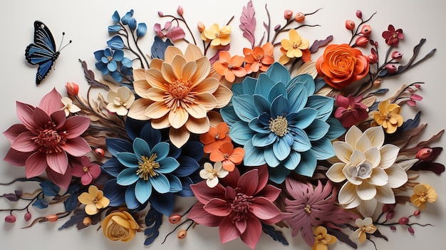 papercraft flowers paper quilling paper cut flowers paper flowers fabric flowers flower craft